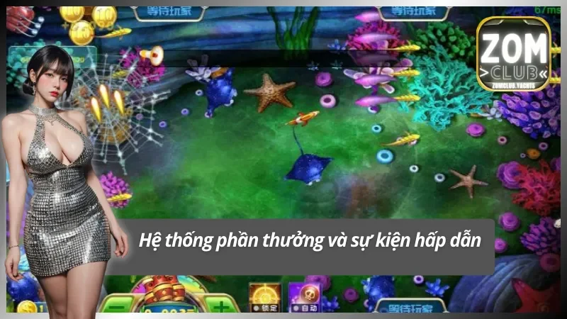 Phần thưởng và sự kiện nổi bật tại Zomclub