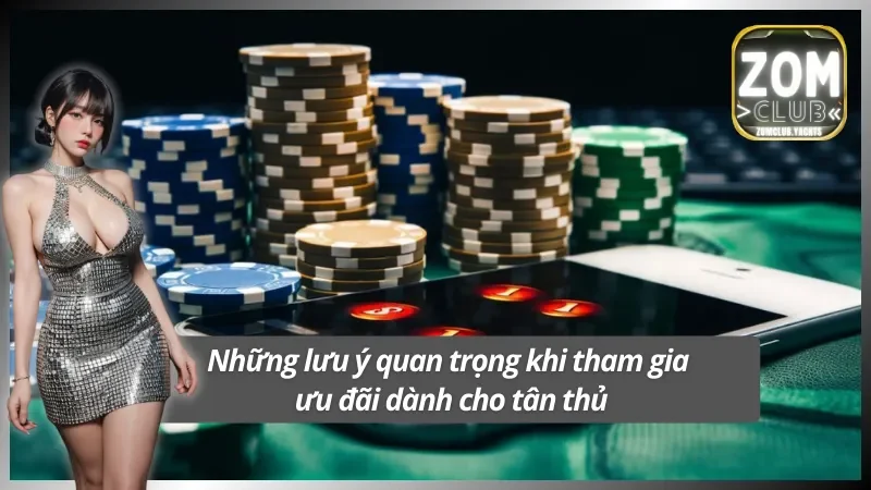 Lưu ý chính khi tham gia khuyến mãi thành viên mới